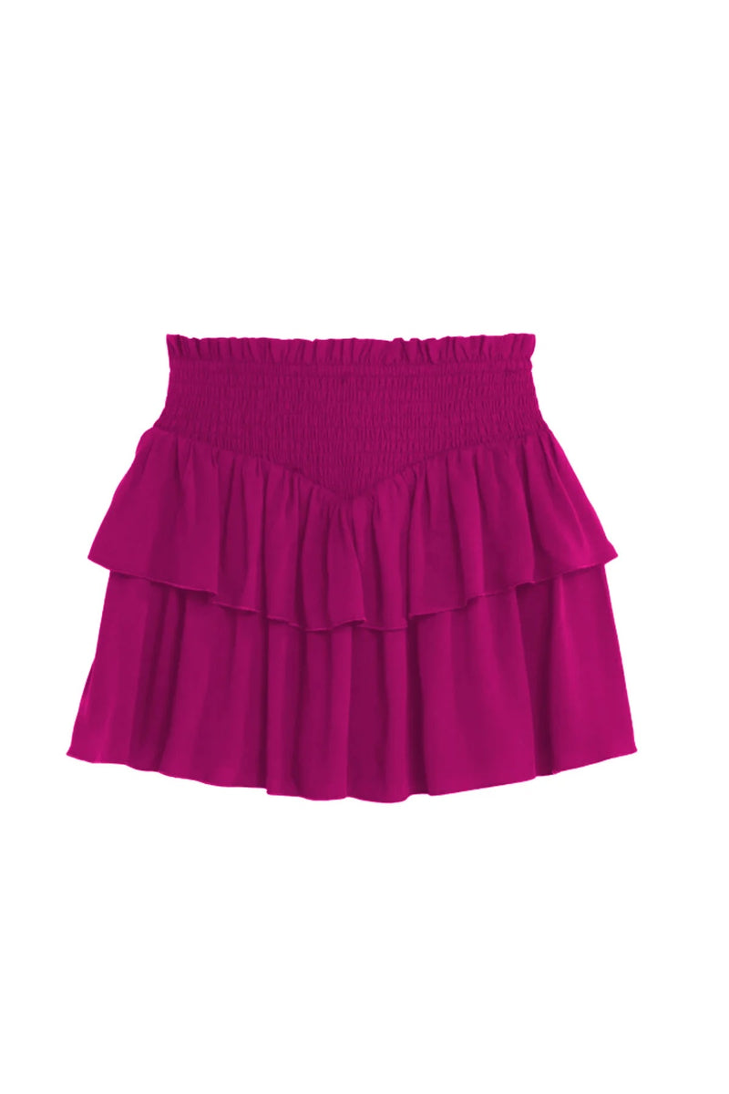 Tween Bottoms | Brooke Skirt in Shocking Pink | Katie J NYC