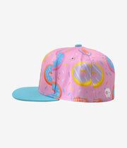 Kids Hats | Brim Hats- Duh Donuts Snapback- Pink | Headster Kids