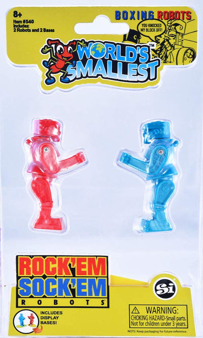 Worlds Smallest Toys | Rock Em Sock Em Robots | Super Impulse