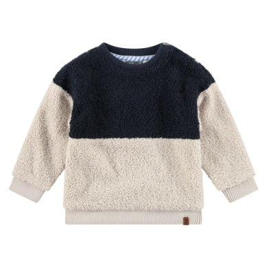 Boys Sweater | Teddy- Dark Blue | BABYFACE