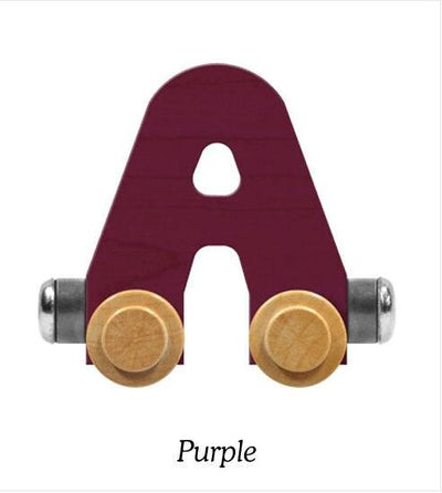 Bright Purple | A-Z Train Letters | Maple Landmark Inc. - The Ridge Kids