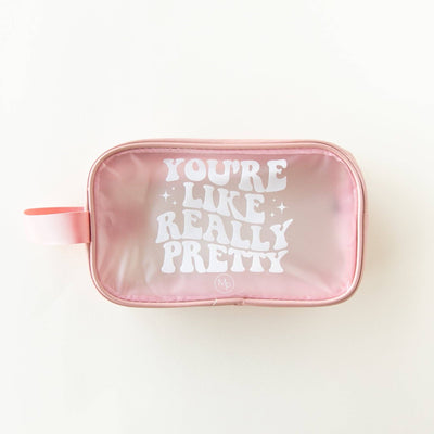 Cosmetic Bag | You're Like Really Pretty - Small | Modern Piggy
