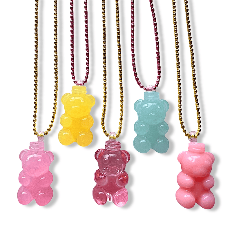 Necklace | Gummy Honey Bear Assorted Colors | Pop Cutie - The Ridge Kids