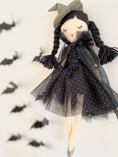 Must Have Halloween Toy | Plush Cassandra Witch Doll by Mon Ami Designs