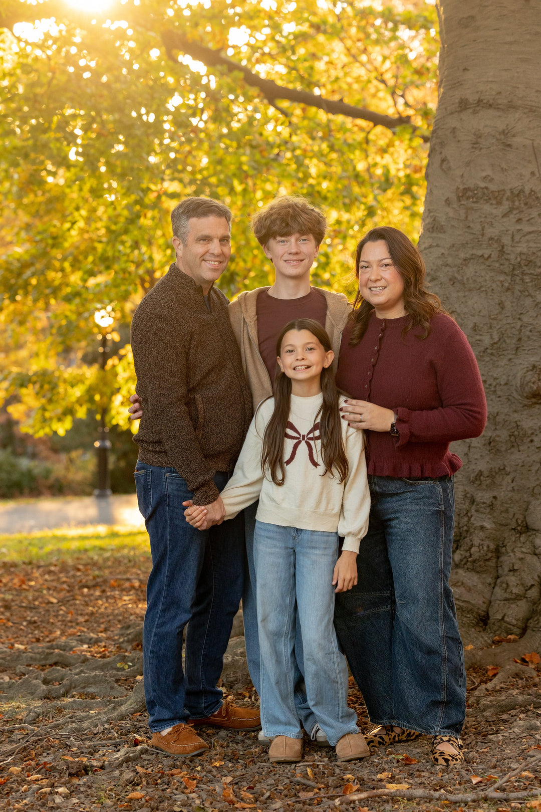 Fall Family Photos at Owl’s Head Park | The Ridge Kids x Julia Xanthos Liddy
