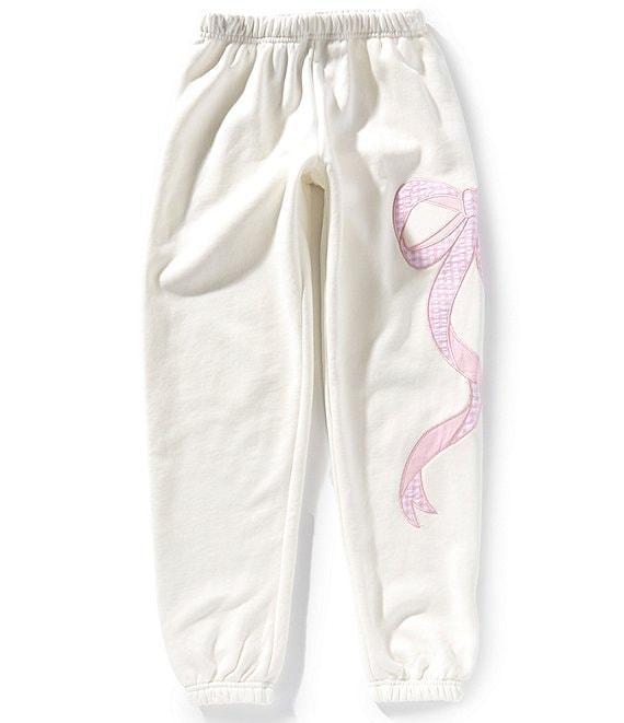 Tween Bottoms | Dylan Joggers - Coquette Bow Seersucker | Katie J NYC