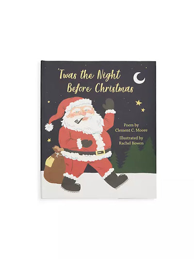 Holiday Pajamas | T'was The Night Before Christmas Pajama and Book Set | Hatley