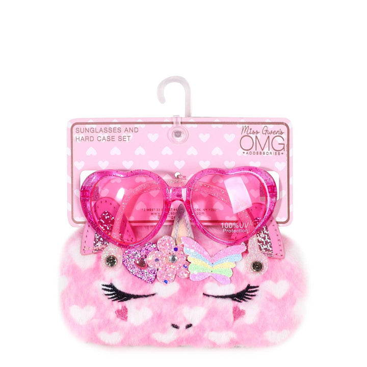 Handbag | Miss Gwen Unicorn Plush Sunglasses and Case | OMG Accessories