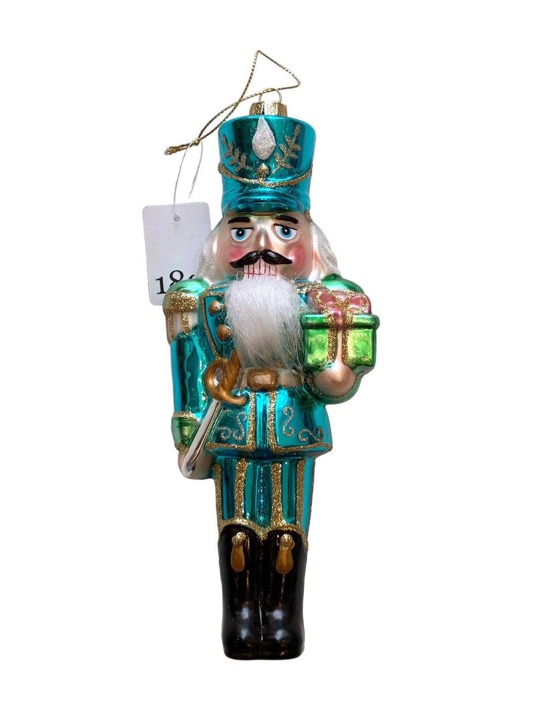 Holiday Ornament | Nutcracker Christmas Glass Ornament - Assorted | One hundred 80 degrees