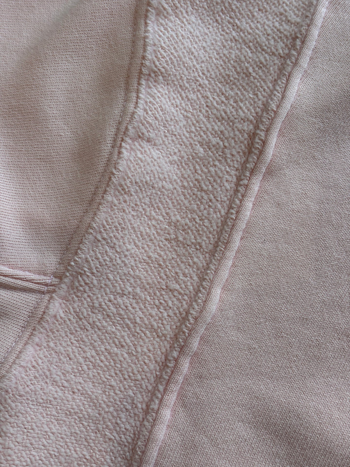 Tween Sweater | Cropped Reverse Sweatshirt - Pink Moscato | Tenly