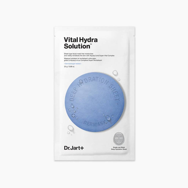 Face Masks |Dr. Jart+ Dermask Water Jet Vital Hydra Solution Sheet Mask | Best Beauty Group