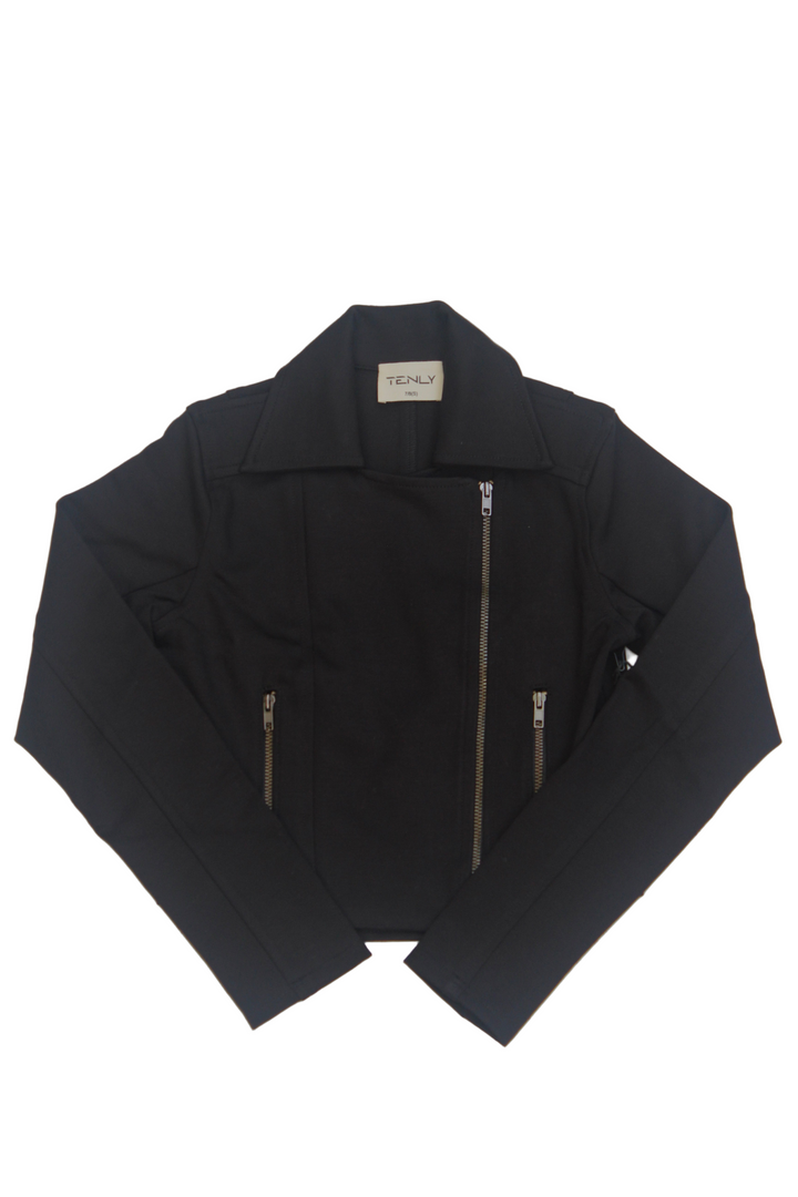 Tween Sweater | Ponti Zipper Moto Jacket | Tenly