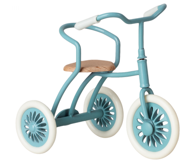 Doll Accessory | Abri a tricycle, Mouse - Petrol blue| Maileg