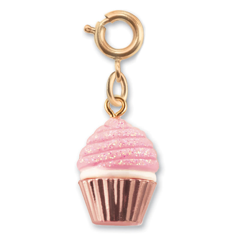 Charm | pink Glitter Cupcake | Charm It