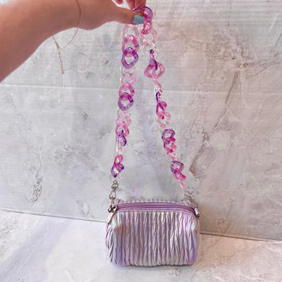 Handbags | Crinkle Bag- Lavender | Bari Lynn Accessories