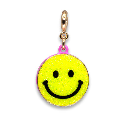 Charm | Glitter Smiley Face | Charm It