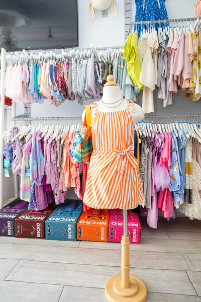 We can help you complete the perfect outfit. Shop online or give us a call to assist you in creating a cool Brooklyn look for your baby, toddler, or kid. We have brands that feature organic cotton, breathable wool, and other beautiful fabrics.  