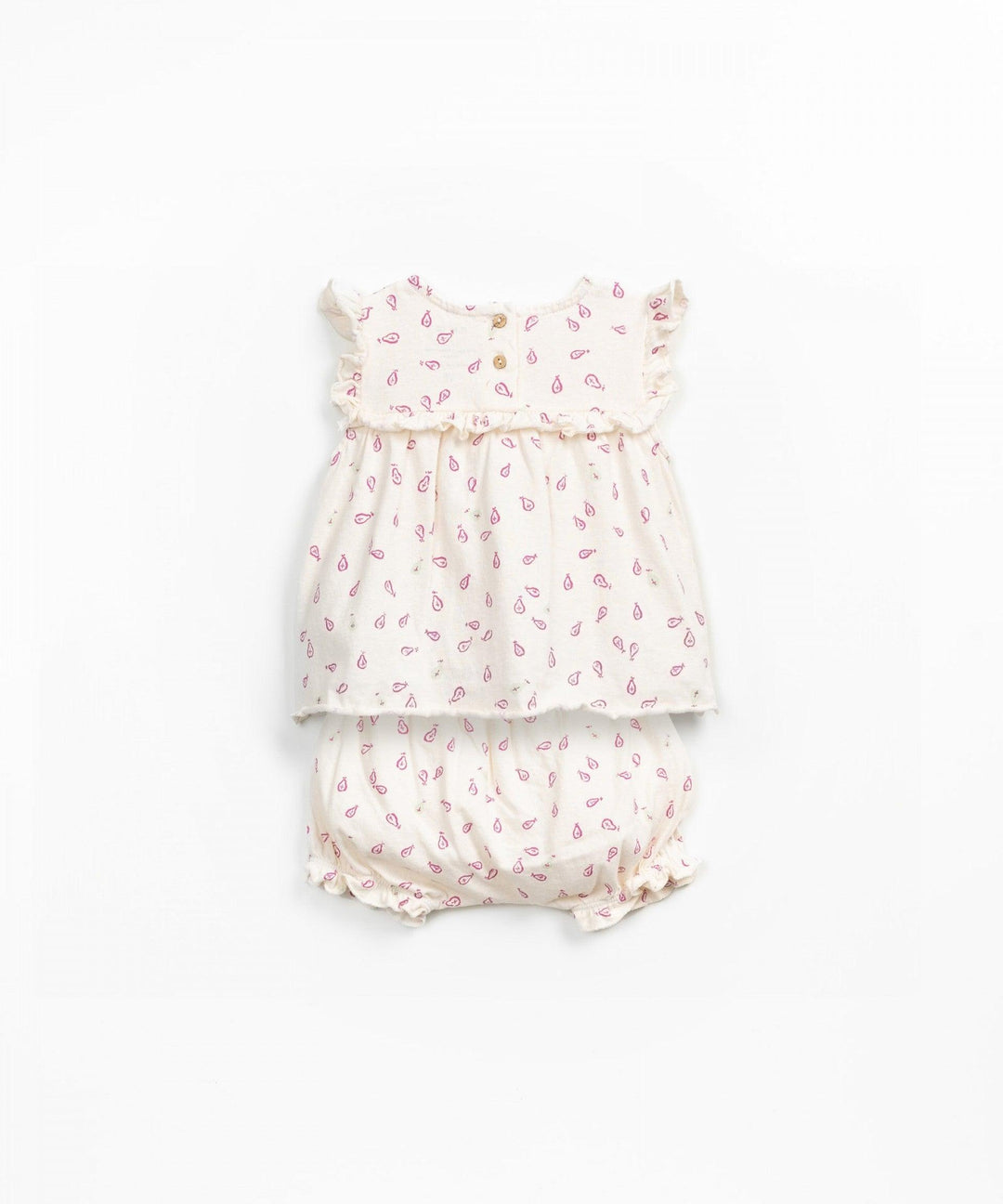 Baby Girl Sets | 2 PCS: Printed Pink Fruit | Play Up