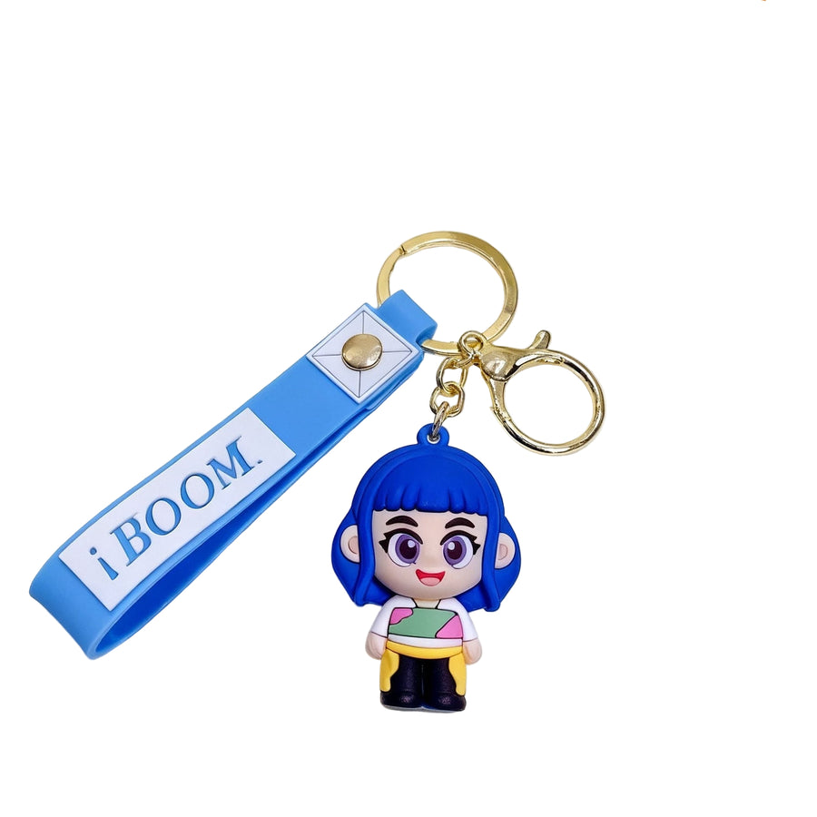 Keychain of cartoon charachter zoey 