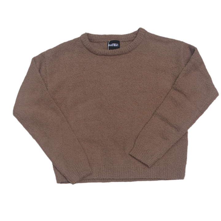 Tween Sets | 2 PCS: Parker Crewneck Sweater and Pants- Mushroom | Katie J NYC