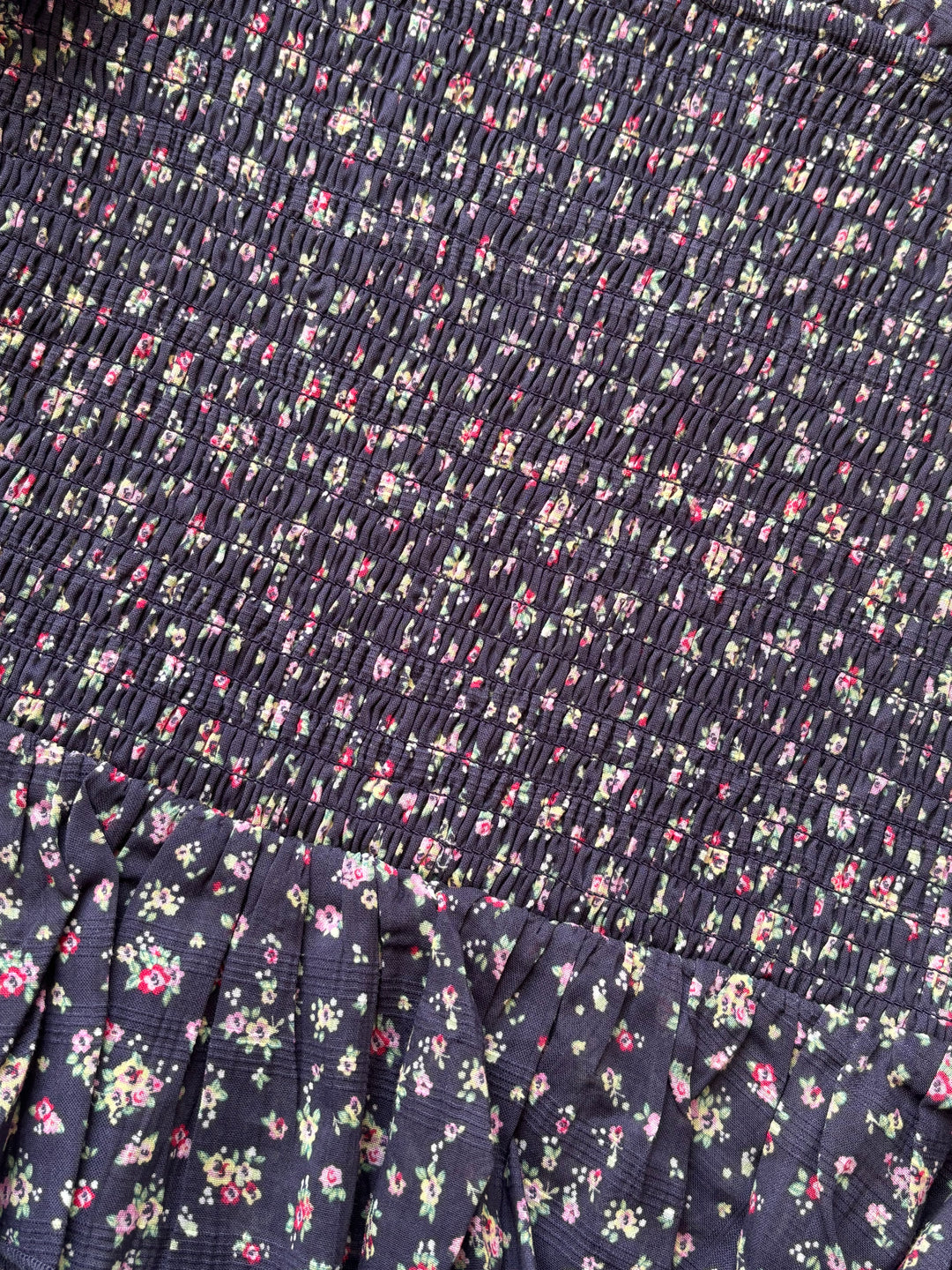 Tween Tops | Mikaela Top - Midnight Ditsy | Katie J NYC