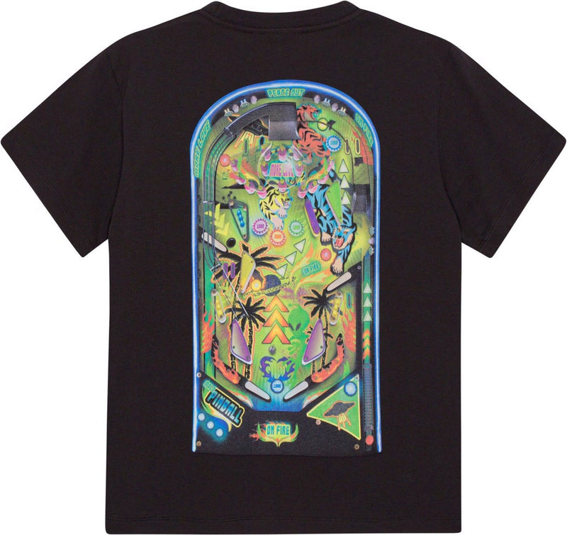 Boys Top | Riley Pinball Dark T-Shirt | Molo