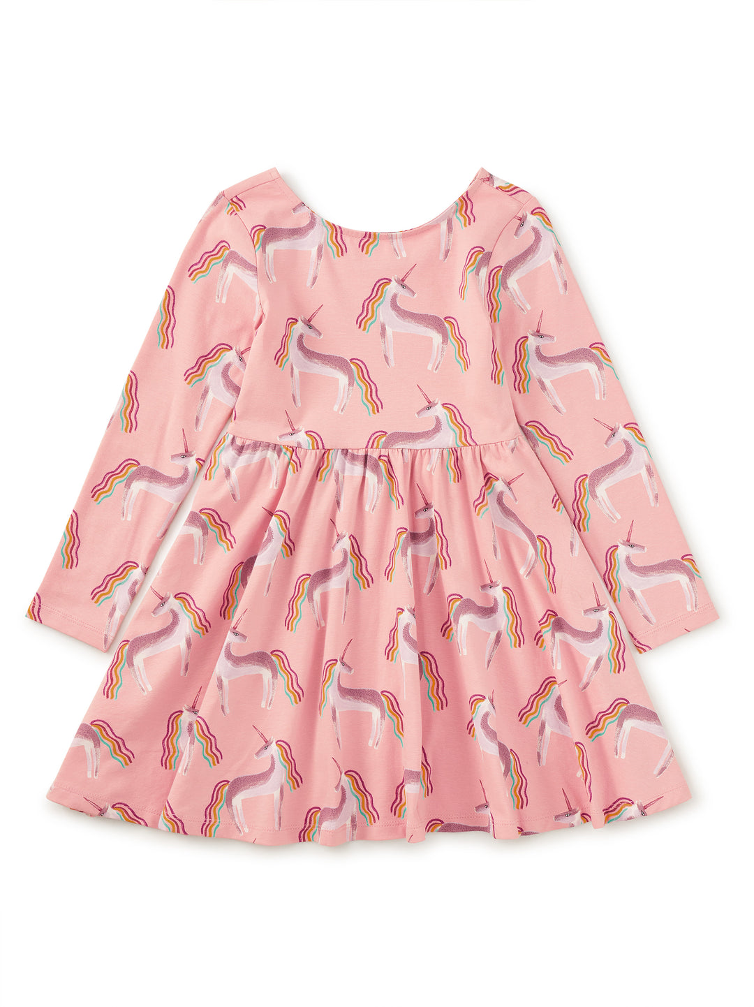 Girls Dresses | Printed Ballet Dress -Rainbow Unicorn | Tea Collection