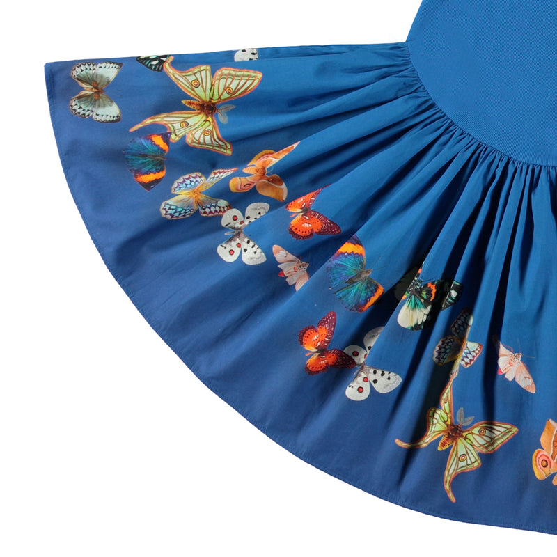 Skirt of Dress featuring various butterflies.