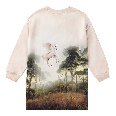 Tween Dresses | Cyrella Pegasus Sweatshirt Dress | Molo