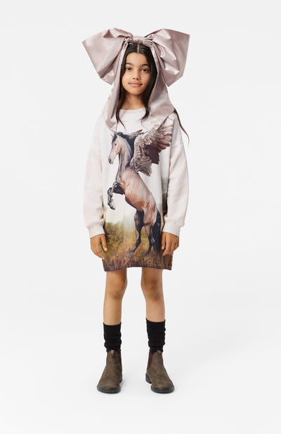 Tween Dresses | Cyrella Pegasus Sweatshirt Dress | Molo