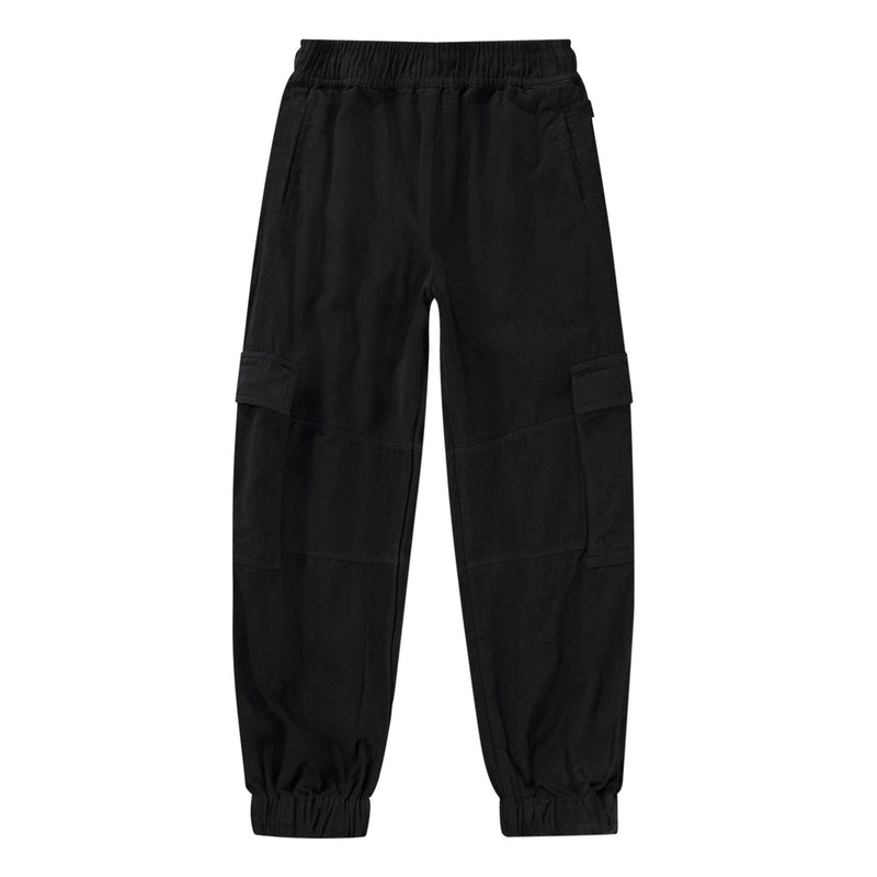 Cargo Aliki Black Organic Cotton Pants from Molo