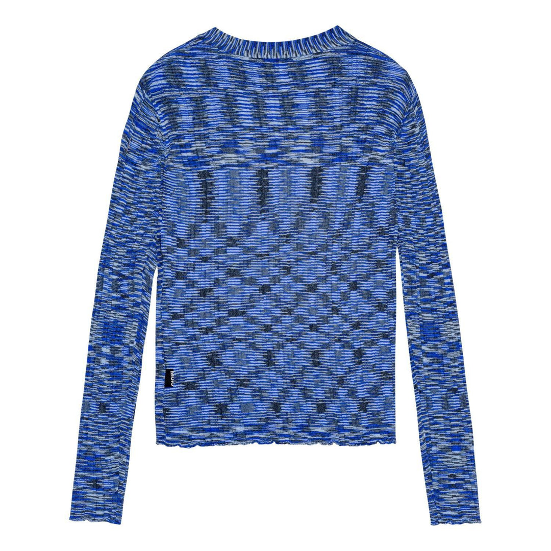 Tween Sweater | Genie Blue Mouline Cardigan | Molo