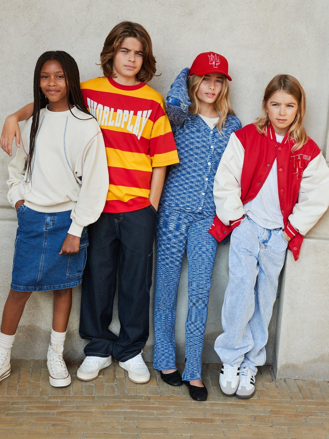 Tween Sweater | Genie Blue Mouline Cardigan | Molo