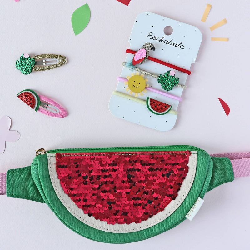 Handbags | Bum Bag- Sequin Watermelon | Rockahula Kids