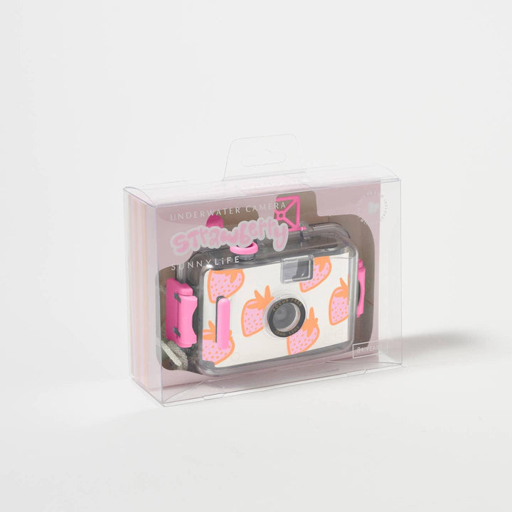 underwater camera in the plastic packaging. 