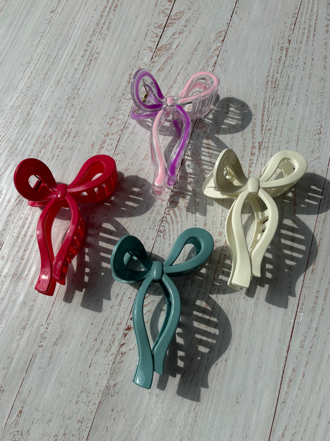 Claw Clip | Ribbon Jelly Claw Clip - Assorted | Little Trendy