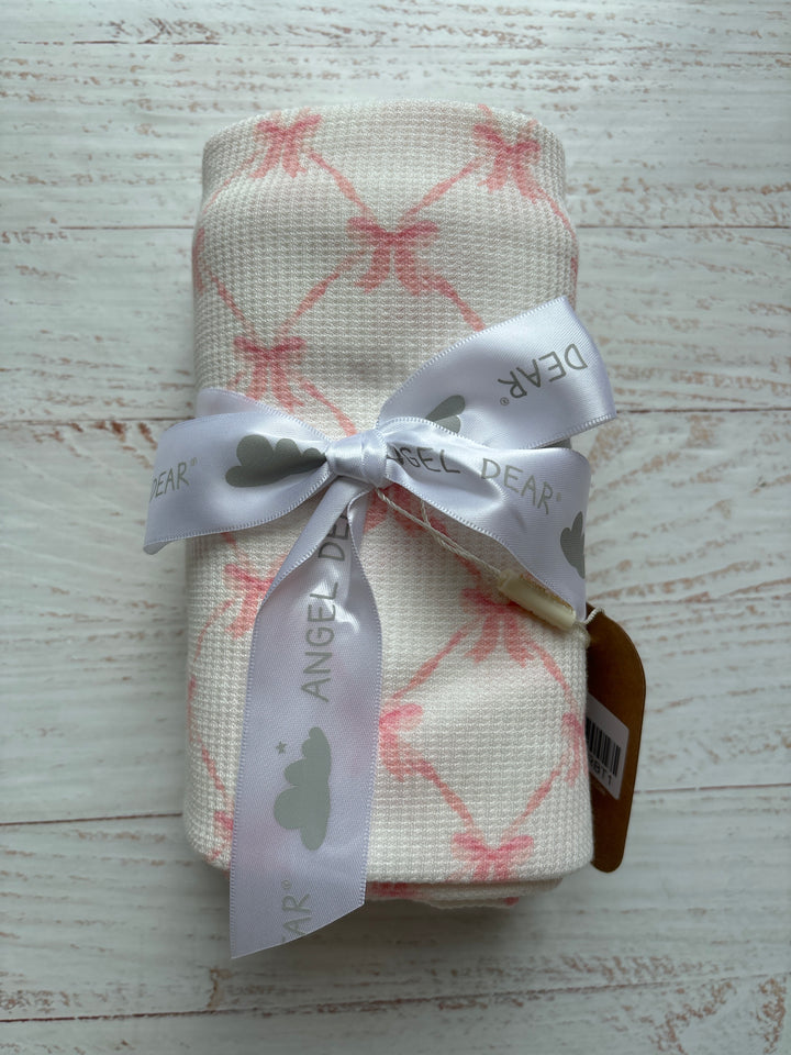 Baby Blankets and Swaddles | Ribbon Bow Trellis | Angel Dear