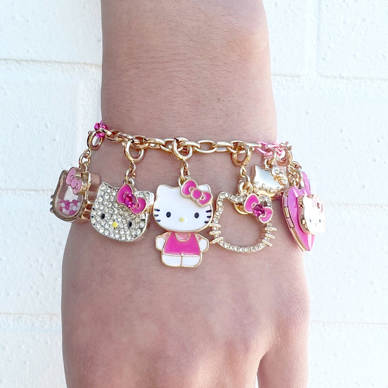 Charm | Gold Bling Hello Kitty | Charm It