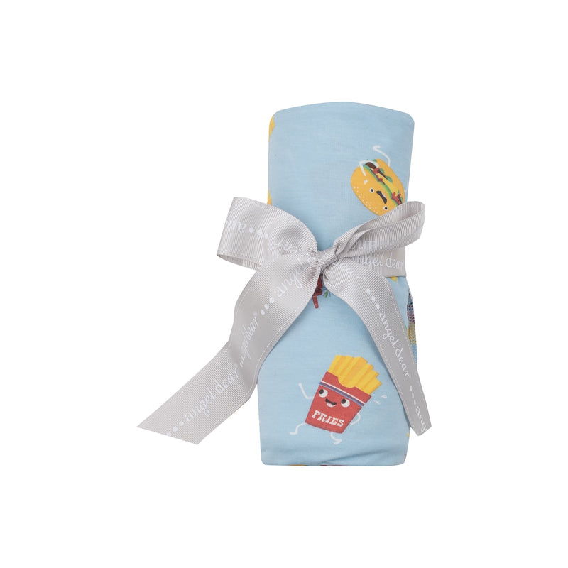 Baby Swaddle | Fast Food - Blue | Angel Dear