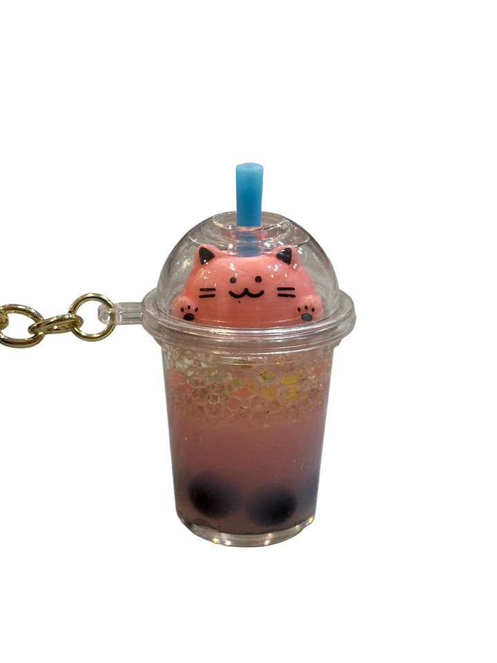 Key Chain | Pastel Kitty Floaty Key Charm - assorted | BC MINI