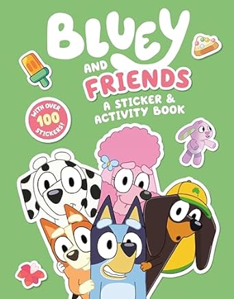 Activity Book | Bluey and Friends Sticker and Activity Book | Penguin Young Readers
