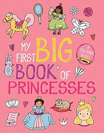 Coloring Book | My First Book of Princesses | Simon and Schuster