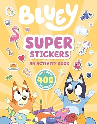 Activity Book  | Bluey: Super Stickers | Penguin Young Readers