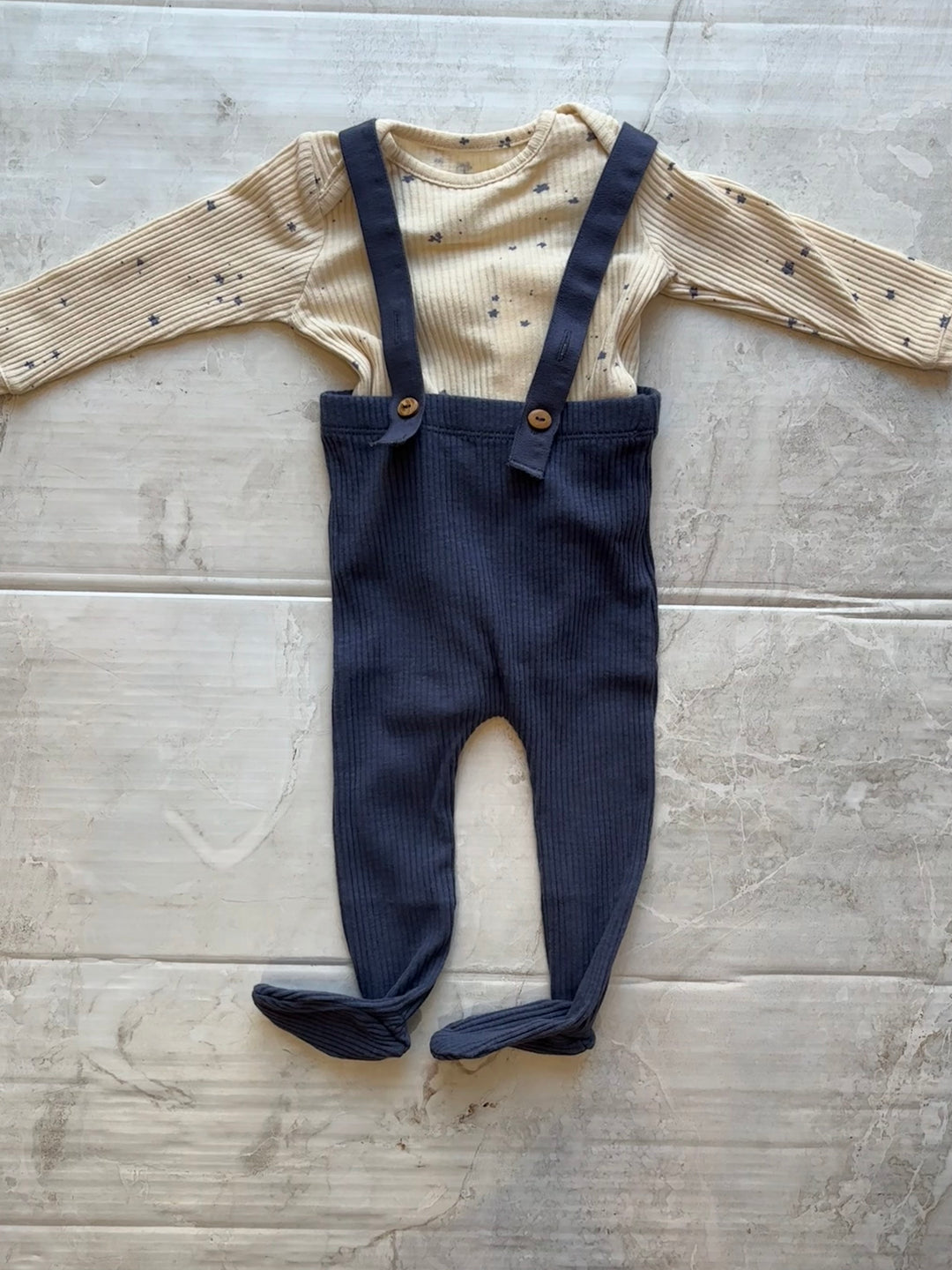 Baby Boy Sets | 2PCS: Printed Bodysuit and Leggings | Play Up