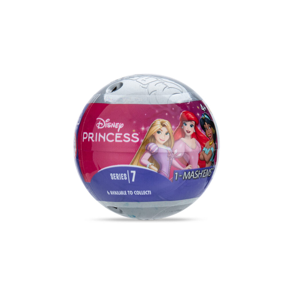 Disney Princess toy ball with characters on a white background