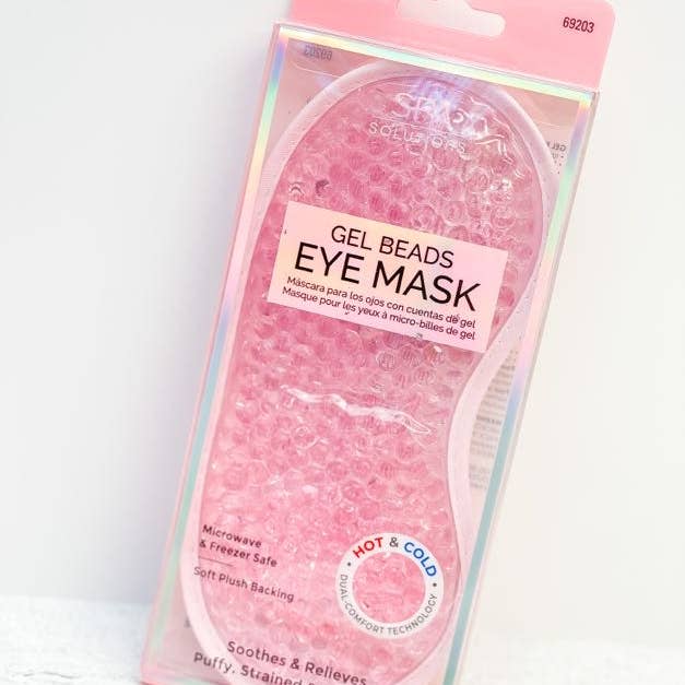 Cosmetics |Pink Gel Beads Eye Mask | Prep Obsessed