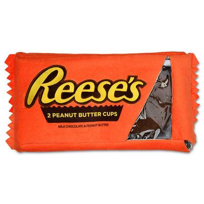 Reese peanut butter cup plush packaging 