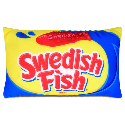 swedish fish microbead pillow 