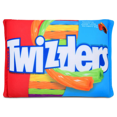 microbead pillow with a Rainbow Twizzler design on it. 