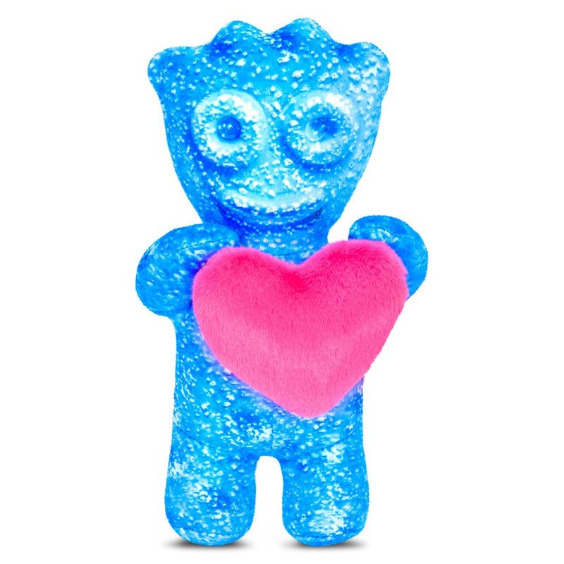 Tween Decor | Plush Sour Patch Kid with heart- Blue | IScream